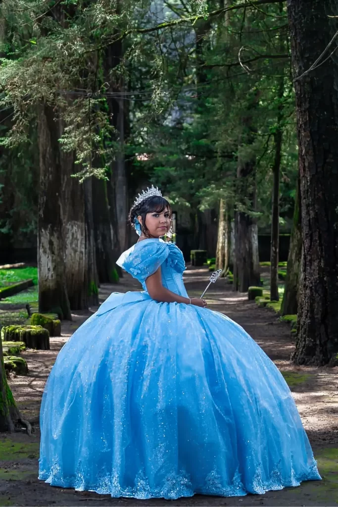 Foto estudio para XV años en el Desierto de los Leones CDMX