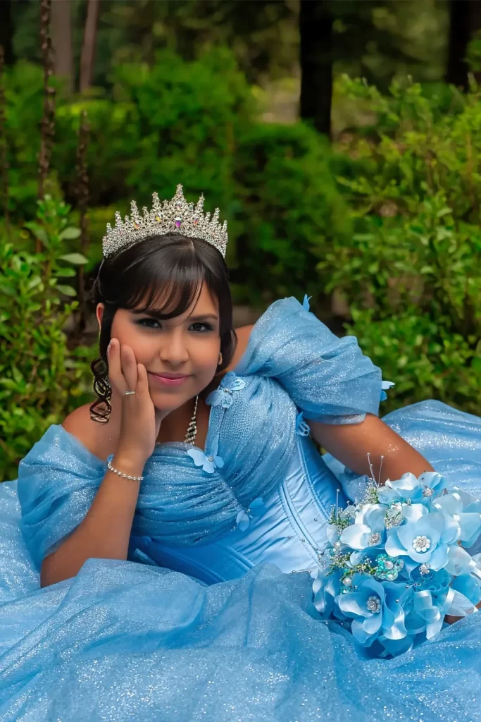 Foto estudio para XV años en el Desierto de los Leones CDMX